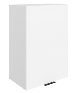 Навесной шкаф Стоун L500 Н720 (1 дв. гл.) (белый/джелато софттач) в Нальчике