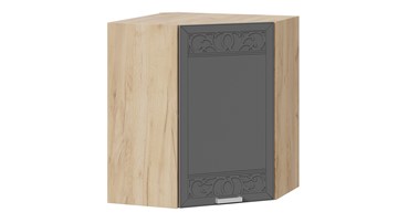 Кухонный угловой шкаф Долорес 1В6У (Дуб крафт золотой/Титан) в Нальчике