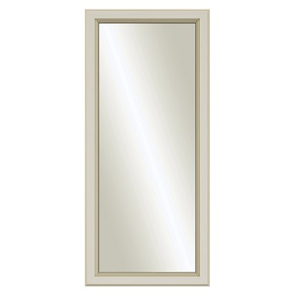 Зеркало настенное Сиена, Бодега белый / патина золото в Нальчике - изображение