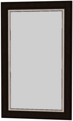 Зеркало настенное ЗП1, цвет Венге, 000026503 в Нальчике - изображение
