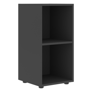 Низкий шкаф колонна FORTA Черный Графит FLC 40 (399х404х801) в Нальчике