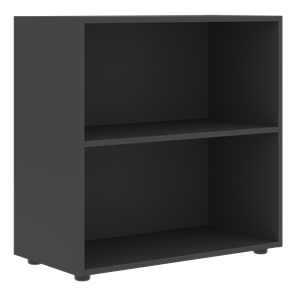 Низкий шкаф широкий FORTA Черный Графит FLC 80 (798х404х801) в Нальчике