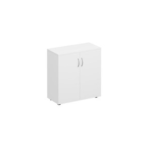 Шкаф для документов низкий закрытый Комфорт КФ, белый премиум (80x38x84 К.309 БП в Нальчике