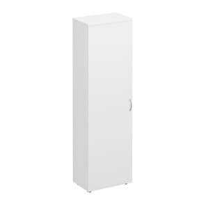 Шкаф для одежды Комфорт КФ, белый премиум (60x38x200) К.517 БП в Нальчике