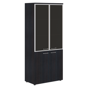 Шкаф с глухими низкими дверьми и топом XTEN Дуб Юкон XHC 85.7  (850х410х1930) в Нальчике