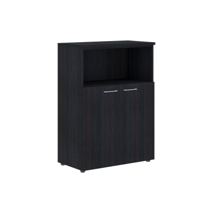 Шкаф средний с низкими дверьми XTEN Дуб Юкон XMC 85.3 (850х410х1165) в Нальчике - изображение