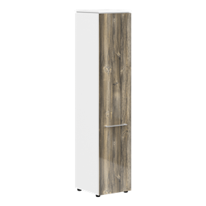 Шкаф высокий MORRIS  Дуб Базель/Белый MHC 42.1 (429х423х1956) в Нальчике