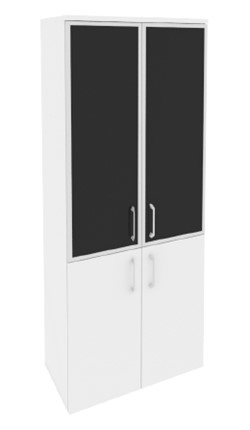 Шкаф O.ST-1.2R black, Белый бриллиант в Нальчике - изображение