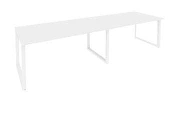 Переговорный стол O.MO-PRG-2.4 Белый/Белый бриллиант в Нальчике