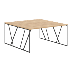 Двойной стол LOFTIS Дуб Бофорд  LWST 1516 (1560х1606х750) в Нальчике
