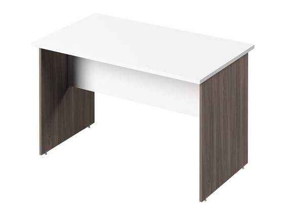 Письменный стол С-112, цвет Белый/Джара Госфорт в Нальчике - изображение