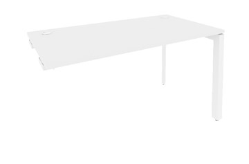 Приставной стол к тумбе O.MP-SPR-3.7 Белый/Белый бриллиант в Нальчике