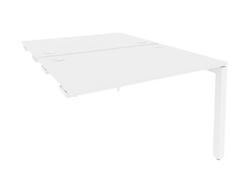 Приставной стол к тумбе O.MP-D.SPR-2.8 Белый/Белый бриллиант в Нальчике