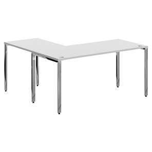 Письменный угловой  стол для персонала правый XTEN GLOSS  Белый XGCT 1615.1 (R) (1600х1500х750) в Нальчике