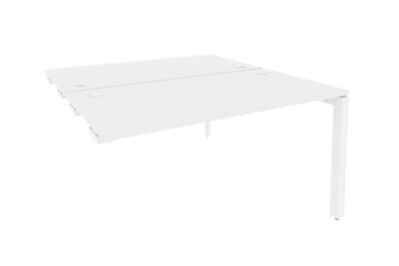 Стол приставка O.MP-D.SPR-3.7 Белый/Белый бриллиант в Нальчике