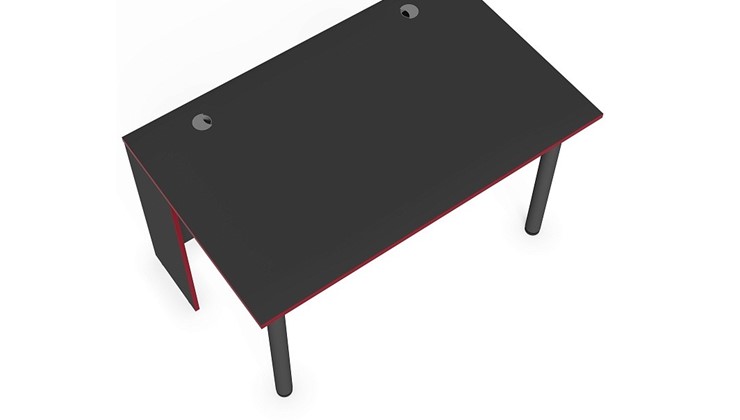 Стол компьютерный SKILLL SSTG 1385.1 , (1360x850x750), Антрацит/ Красный в Нальчике - изображение 3