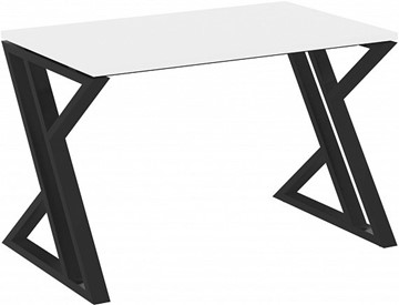 Письменный стол Loft VR.L-SRZ-1.7, Белый Бриллиант/Черный металл в Нальчике
