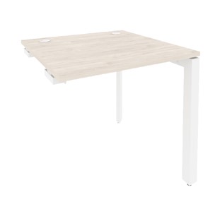 Приставной стол к тумбе O.MP-SPR-0.8 Белый/Денвер светлый в Нальчике