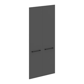 Дверь для шкафа высокая MORRIS TREND Антрацит/Кария Пальмира MHD 42-2 (844х1900х18) в Нальчике