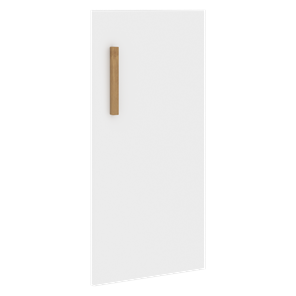 Дверь для шкафа низкая правая FORTA Белый FLD 40-1(R) (396х18х766) в Нальчике