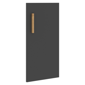 Дверь для шкафа низкая правая FORTA Черный Графит FLD 40-1(R) (396х18х766) в Нальчике