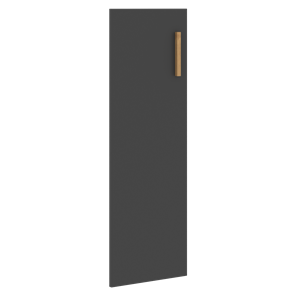 Средняя дверь для шкафа левая FORTA Черный Графит FMD40-1(L) (396х18х1164) в Нальчике