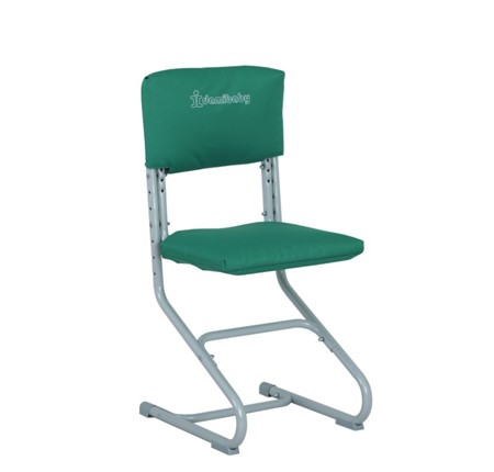Комплект чехлов на сиденье и спинку стула СУТ.01.040-01 Зеленый, ткань Оксфорд в Нальчике - изображение