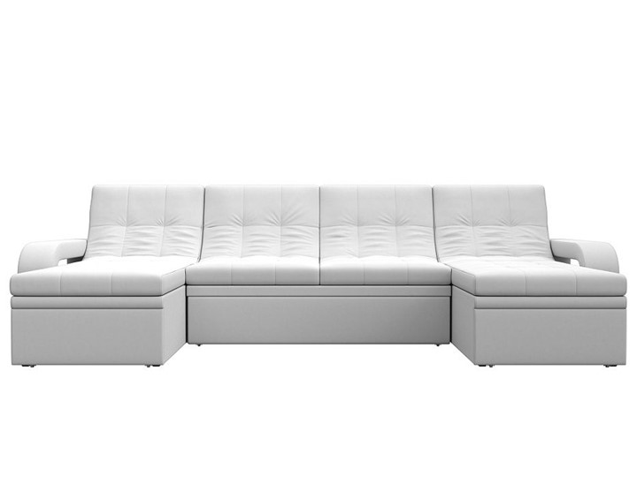 П-образный диван Лига-035 мини, Белый (экокожа) в Нальчике - изображение 6