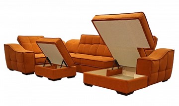 Угловой диван N-11-M (П1+ПС+УС+Д2+Д5+П1) в Нальчике - предосмотр 2