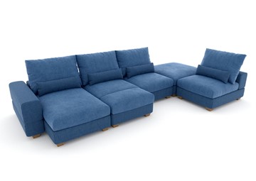 П-образный диван V-10-M П (П1+Д4+Д2+УС+ПС), Memory foam в Нальчике - предосмотр