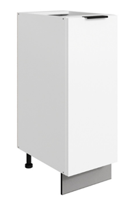 Кухонная тумба Стоун L300 (1 дв.гл.) (белый/джелато софттач) в Нальчике