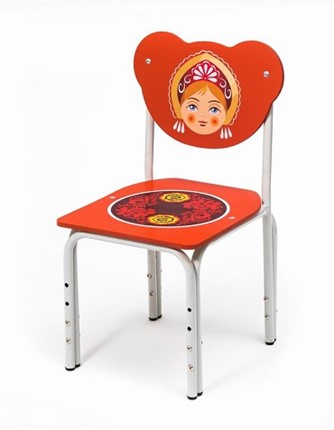 Детский стул Матрешка (Кузя-МТ(1-3)КрСр) в Нальчике - изображение
