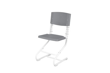 Регулируемый детский стул СУТ.02 Пластик (рост от 115 см), Серый в Нальчике