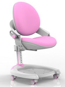 Кресло растущее Mealux ZMAX-15 Plus, Y-710 PN, белый металл, обивка розовая однотонная в Нальчике