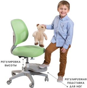 Кресло детское Holto-22 зеленое в Нальчике - предосмотр 2