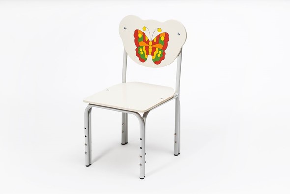 Детский растущий стул Бабочка 2 (Кузя-ББ(1-3)ВСр2) в Нальчике - изображение