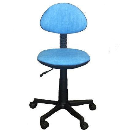 Детское крутящееся кресло LB-C 02, цвет голубой в Нальчике - изображение
