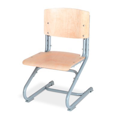 Регулируемый детский стул СУТ 02-01, Серый в Нальчике - изображение