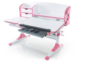 Детский стол-трансформер Mealux Aivengo-L, EVO-720 WP, розовая в Нальчике