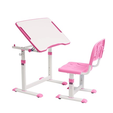 Парта растущая + стул Olea pink в Нальчике - изображение
