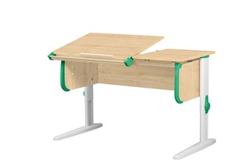 Растущий стол 1/75-40 (СУТ.25) Бежевый/Белый/Зеленый в Нальчике