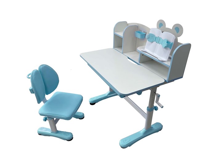Стол растущий и стул Carezza Blue FUNDESK в Нальчике - изображение 1