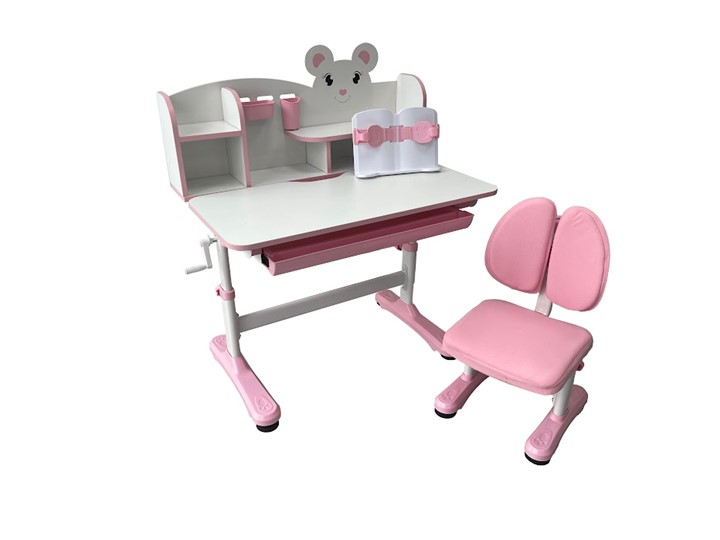 Парта растущая и стул Carezza Pink FUNDESK в Нальчике - изображение 5
