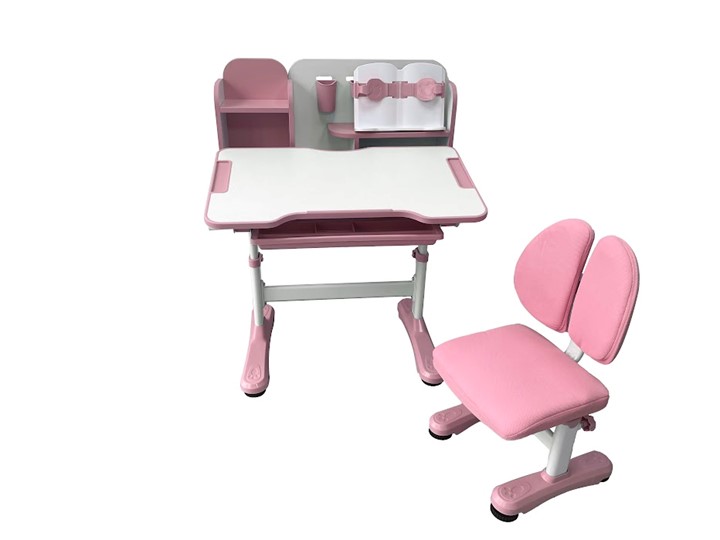 Растущая парта + стул Vivo Pink FUNDESK в Нальчике - изображение 3