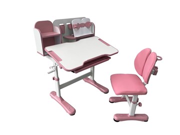 Растущая парта + стул Vivo Pink FUNDESK в Нальчике - предосмотр 5