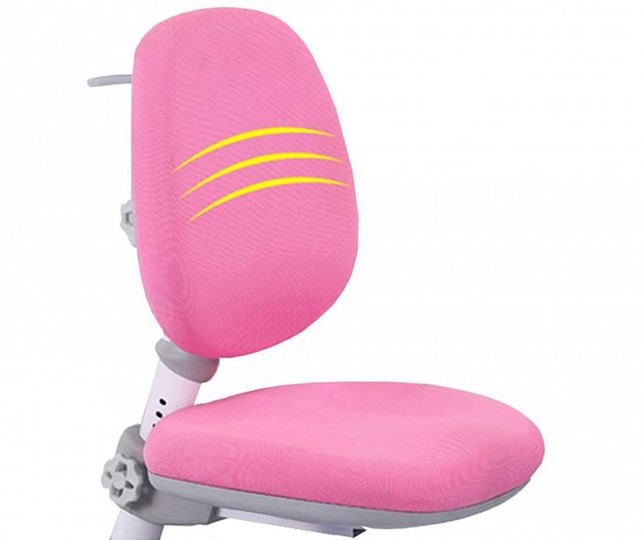 Растущая парта + стул Комплект Mealux EVO Evo-30 BL (арт. Evo-30 BL + Y-115 KBL), серый, розовый в Нальчике - изображение 7