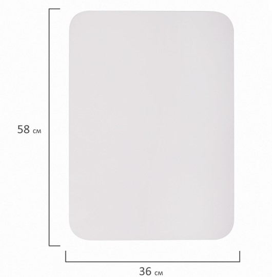 Доска магнитная на холодильник BRAUBERG, 58х36 см с маркером, магнитом и салфеткой в Нальчике - изображение 8