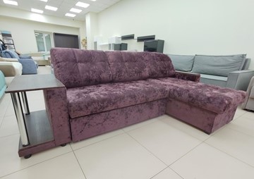 Угловой диван Мальта 2 со столиком велюр Candy 16 (ПТК), в Нальчике