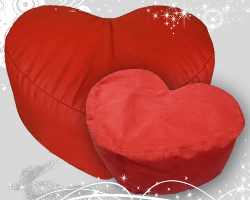Кресло-мешок Сердце-пуф в Нальчике - изображение